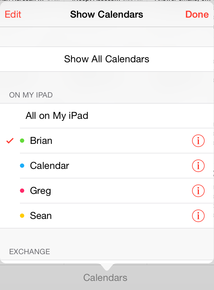 Shared Calendars in IOS on iPads and iPhones BizTechSherpa